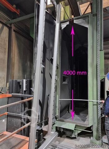 Homokszóró Wheelabrator KH3 1000