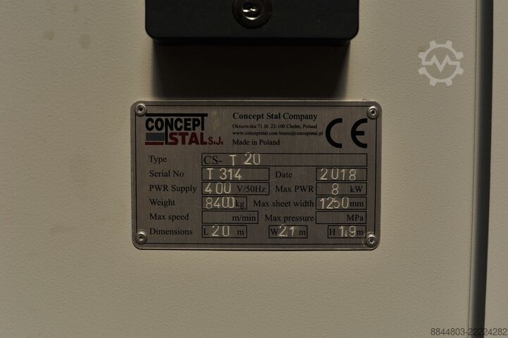 Linea di profilatura Concept stal s.j. T20
