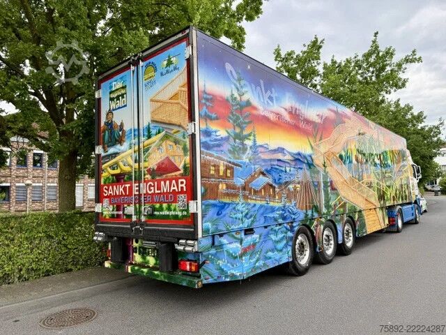 Kyld/fryst transport Schmitz Cargobull Carrier Vector 1550/Tiefkühl/Doppelstock/Blumen...