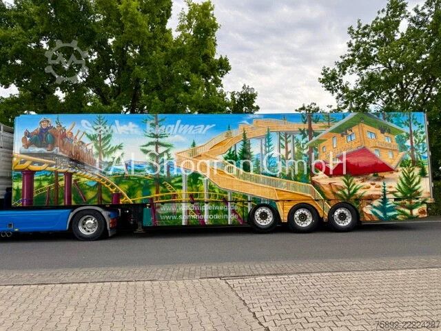 Kyld/fryst transport Schmitz Cargobull Carrier Vector 1550/Tiefkühl/Doppelstock/Blumen...