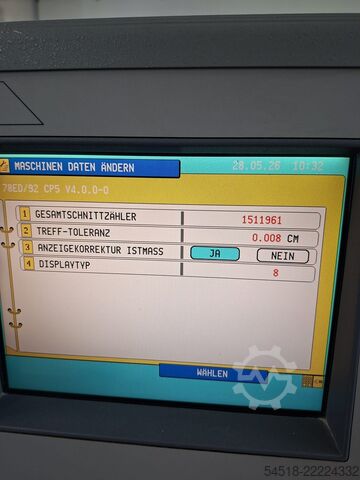 Papiersnijmachine Polar 92E
