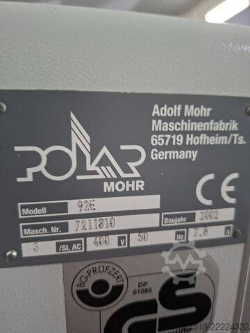Papiersnijmachine Polar 92E