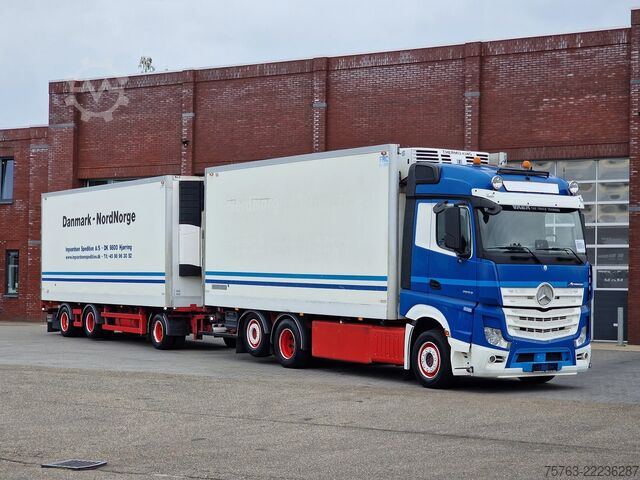 Kyld/fryst transport Mercedes-Benz Actros 2553 6x2 - Thermoking frigo - Loadlift +...