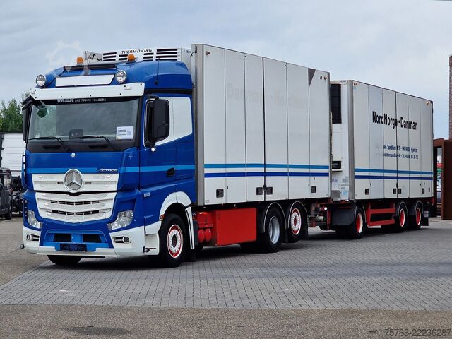 Kyld/fryst transport Mercedes-Benz Actros 2553 6x2 - Thermoking frigo - Loadlift +...