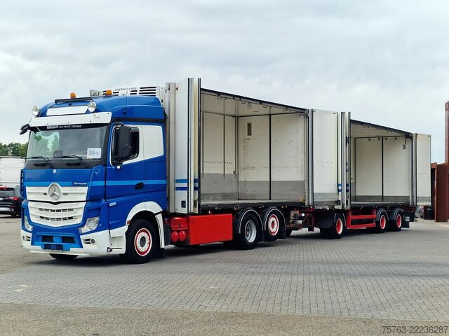 Kyld/fryst transport Mercedes-Benz Actros 2553 6x2 - Thermoking frigo - Loadlift +...