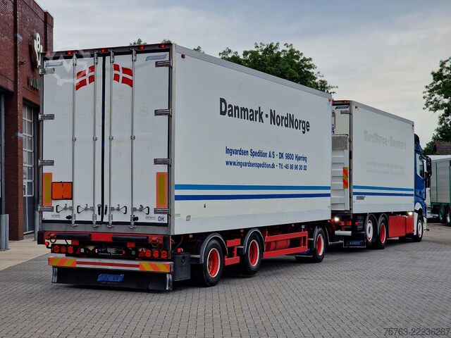 Kyld/fryst transport Mercedes-Benz Actros 2553 6x2 - Thermoking frigo - Loadlift +...