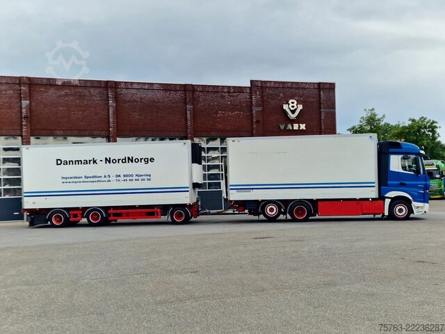 Kyld/fryst transport Mercedes-Benz Actros 2553 6x2 - Thermoking frigo - Loadlift +...