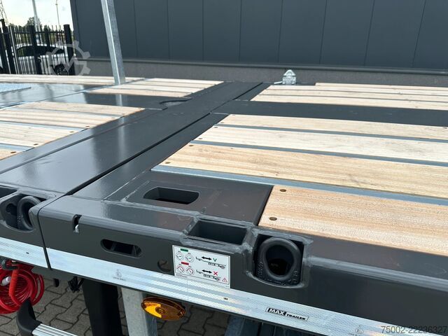Trailer πλατφόρμας Faymonville MAX210-Z-3AA-13.60-22.5-2.54 / 2X EXTENDABLE UP...