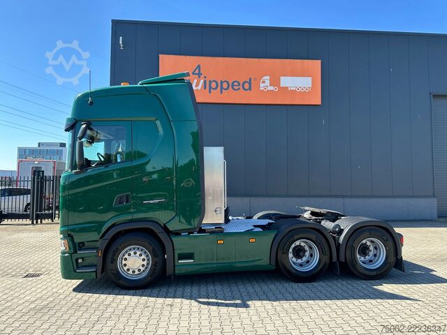 Estándar-SZM Scania S500 S500 6x4 RETARDER / ontheffing 78 ton / NL...