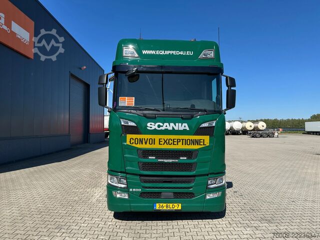 Estándar-SZM Scania S500 S500 6x4 RETARDER / ontheffing 78 ton / NL...