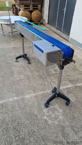 Förderband Transportband Gliederkettenband Kurvenband