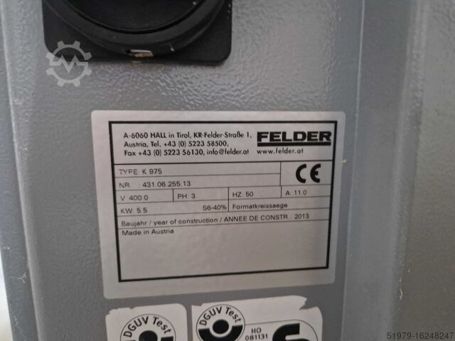 Sega circolare con incisore VOLL FELDER K975