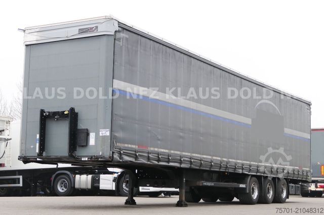 Skåpsemitrailer KÖGEL S 24-1 Pritsche Plane Edscha SAF-Achsen