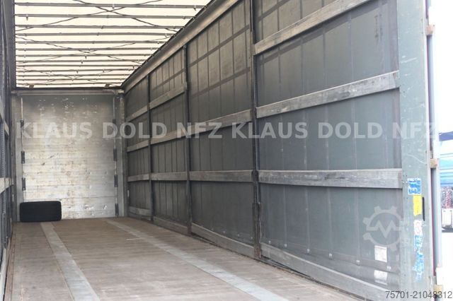 Skåpsemitrailer KÖGEL S 24-1 Pritsche Plane Edscha SAF-Achsen