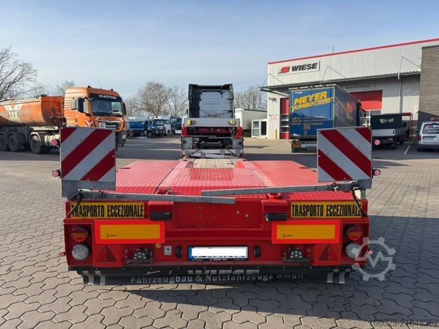 Lavt bygger sættevogn KÄSSBOHRER SLL 2/2H 2-Achs Tiefbett Hydraulische Lenkung