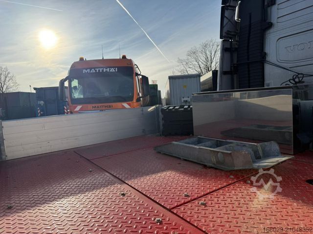 Lavt bygger sættevogn KÄSSBOHRER SLL 2/2H 2-Achs Tiefbett Hydraulische Lenkung