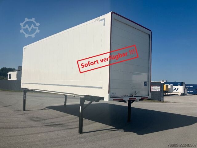Remolque con caja móvil KRONE Wechselbrücke Koffer