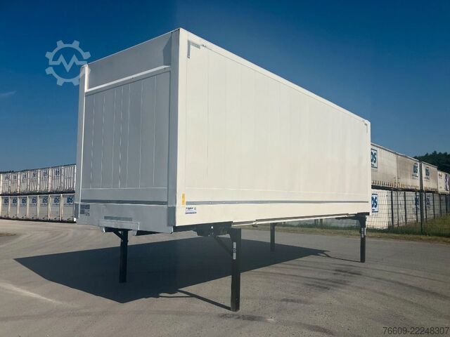 Remolque con caja móvil KRONE Wechselbrücke Koffer