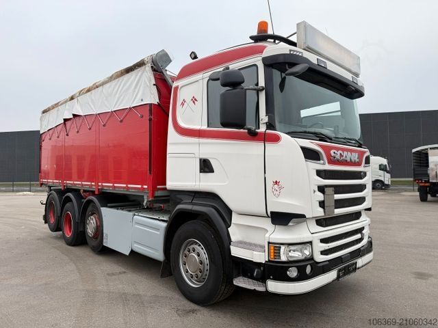Billenő teherautó SCANIA R520 8x2/4 Euro 6 Tipper med EcoTop
