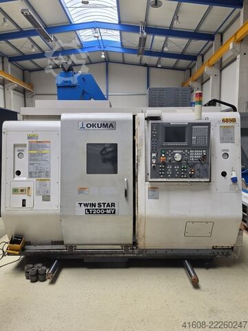 CNC soustružnicko-frézovací centrum OKUMA LT 200-MY