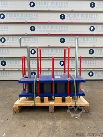 Alfa Laval model AQ4T-BFG pločasti izmenjivač toplote od prohroma, 15 m² ALFA LAVAL AQ4T-BFG