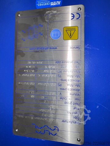 Alfa Laval model AQ4T-BFG pločasti izmenjivač toplote od prohroma, 15 m² ALFA LAVAL AQ4T-BFG
