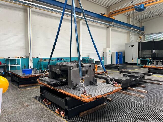 Klemsysteem voor pallet PEGAS-GONDA Palet system PEGAS