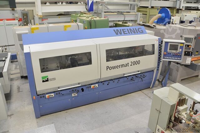 Schaaftmachine WEINIG POWERMAT 2000