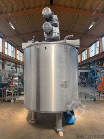 Gebruikte Winkworth PV3000 3.000 liter roestvrijstalen procesvat WINKWORTH PV3000