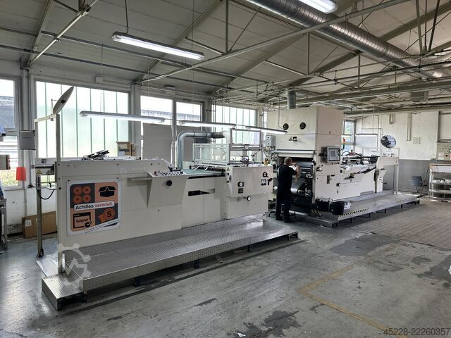 Watergedragen lamineermachine Billhöfer EK-HL-4