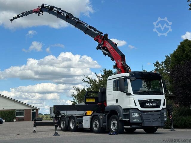 Crane MAN TGS 35.510 8x2 (4) FASSI 82TM!!JIB/LIER/WINCH!!...