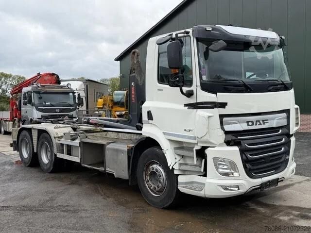 Containertransport (haakarmsysteem) DAF CF 480 HAAKARM/ROLL-OFF TIPPER