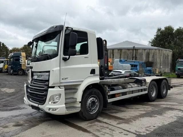 Containertransport (haakarmsysteem) DAF CF 480 HAAKARM/ROLL-OFF TIPPER
