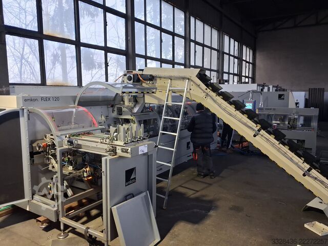 Tabakzakjes-verpakkingsmachine EMKON FLEX 120 EMKON FLEX 120