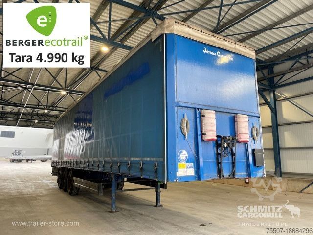 Open semitrailer with tarp Berger Semiremolque Lona Standard