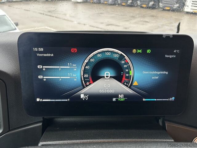 Standaard-SZM Mercedes-Benz Actros 1845 Streamspace / 653 dkm / Tacho V2 / ...