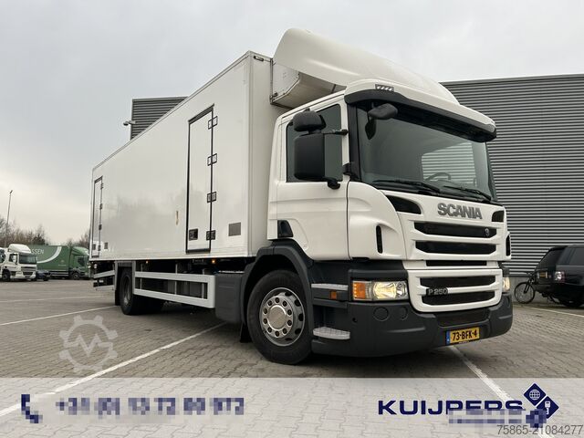 Gekoeld/bevroren transport Scania P250 / 392 dkm / Reefer -50 gr DuoTemp / Frigo ...
