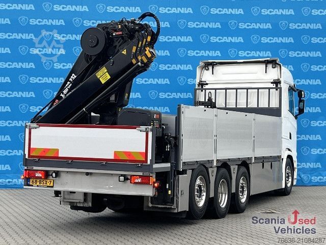 Speciale doeleinden vrachtwagen Scania S 540 B8x2/*6NB HIAB X-HIPRO 232+GS MEPPEL TRAILER