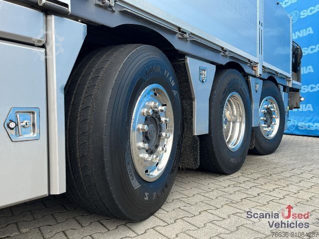 Speciale doeleinden vrachtwagen Scania S 540 B8x2/*6NB HIAB X-HIPRO 232+GS MEPPEL TRAILER