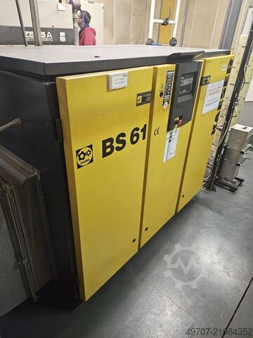 Schroefcompressor 37 kW 6,1 m³/min KAESER BS61 37kw 6,1m3/min 7,5bar. 