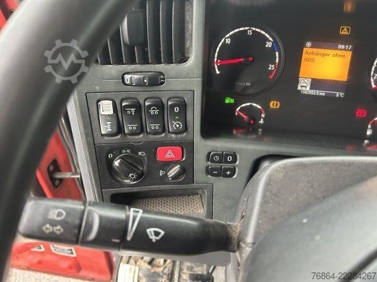 Kipper LKW SCANIA R440 6X2 ABROLLER, SCHALTER ,RETARDER, E5, LENK,LIFT HYVA LIFT, OHNE AUFBAU