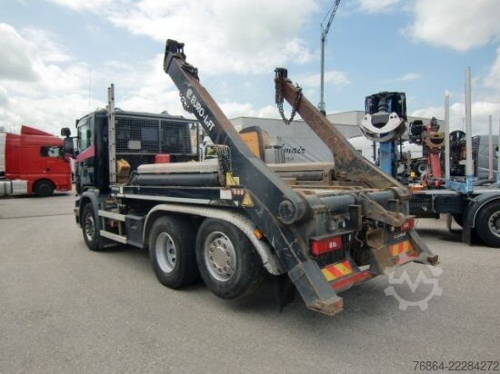 Dreiseitenkipper LKW SCANIA G410 ABSETZER, AUTOMATIK, E6 6X2 LENK UND LIFTACHSE