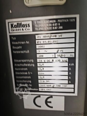 Equipamento de encolhimento KALLFASS 