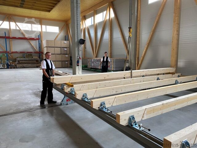 Urządzenie do demontażu elementów dachowych Dachelementieranlage Aufspannvorrichtung