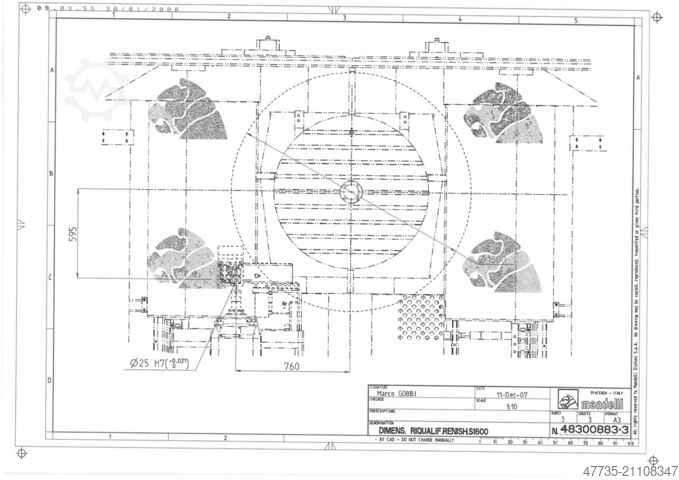 Universellt bearbetningscenter MANDELLI Spark 1600 AT,A70/1400