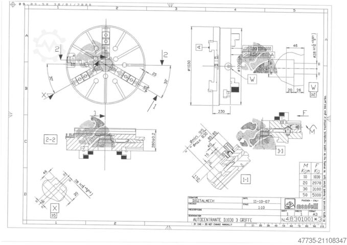 Universellt bearbetningscenter MANDELLI Spark 1600 AT,A70/1400