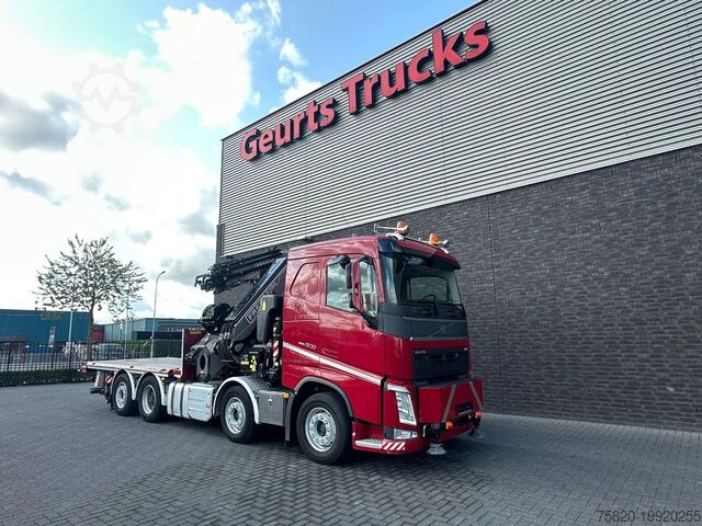 Camión grúa Volvo FH 500 8X2F R BAKWAGEN MET FASSI F1150RA.2.28 ...