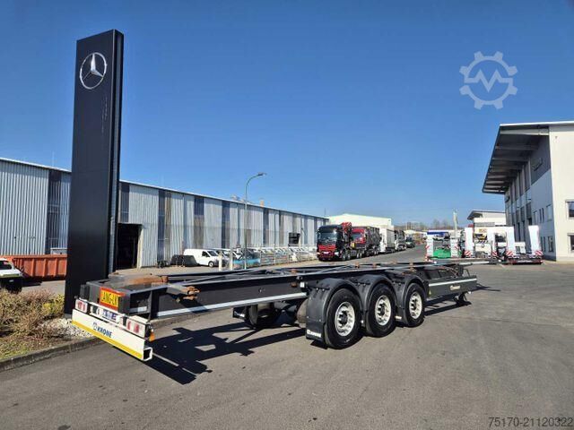 Düşük yükleyici Krone SD Container, BPW-Achsen Liftachse mitte