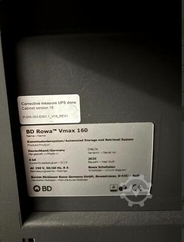 Apotheek orderpicker BD Rowa Vmax 160