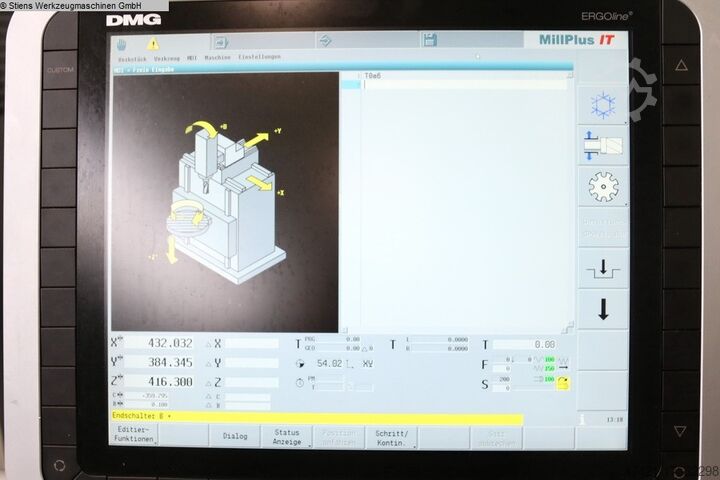 Machining Center - Universal DECKEL  MAHO DMU 40 monoBLOCK